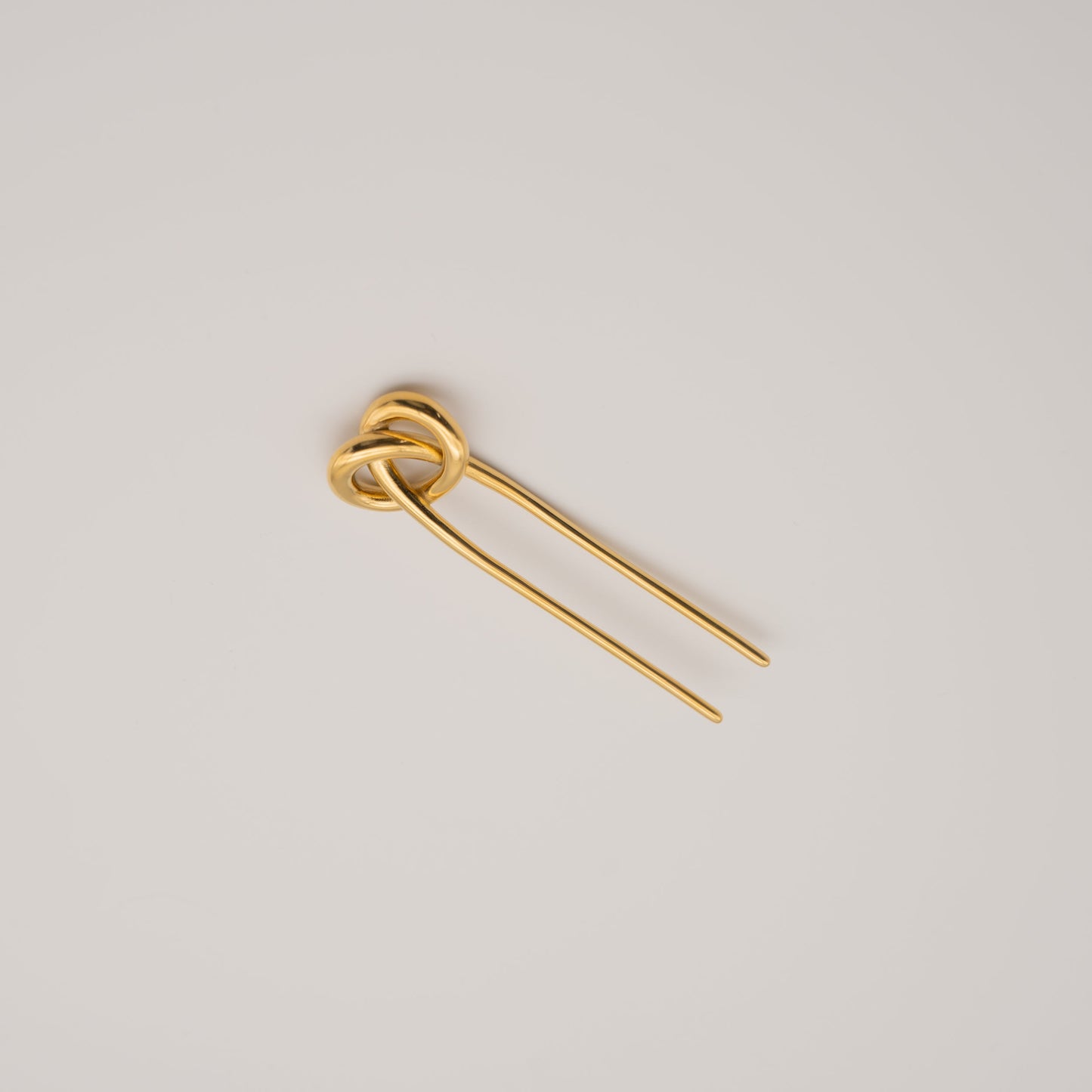 Knot Gold French Hair Pin