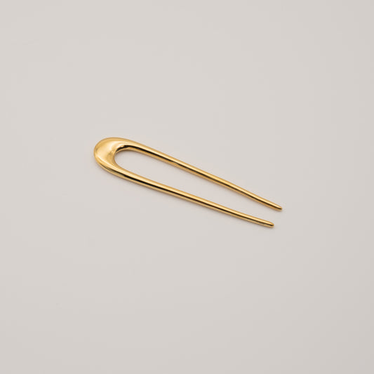 Gold French Hair Pin