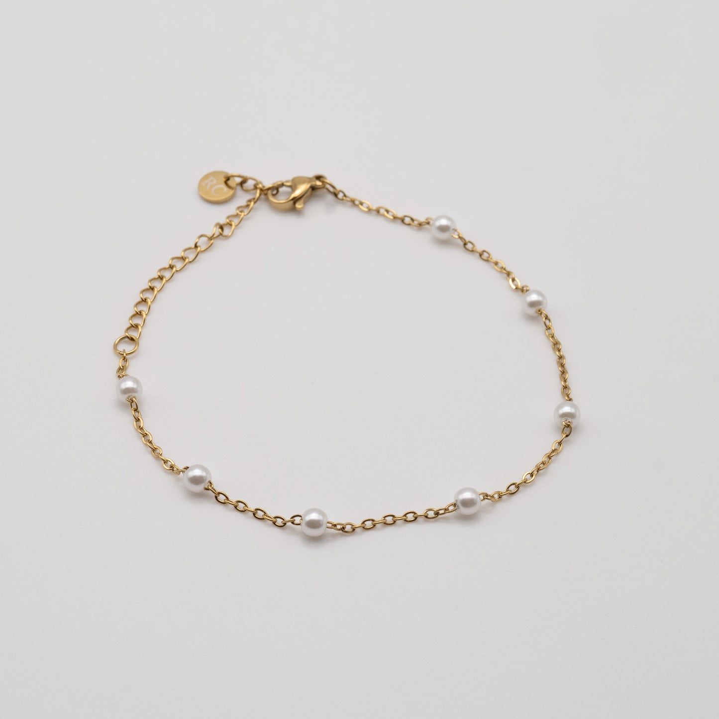 Silver Multi Pearl Bracelet