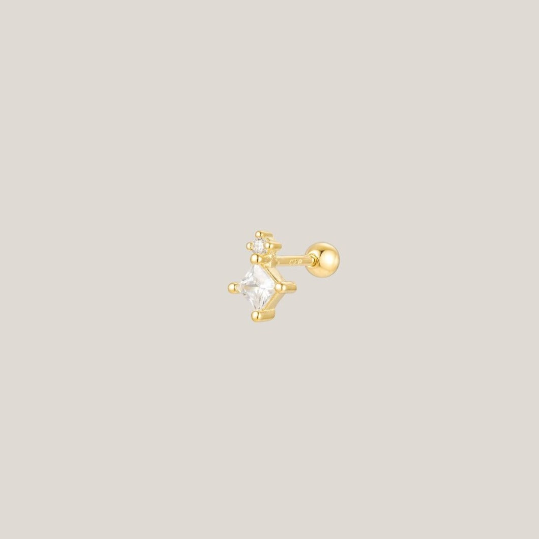 Jewel Barbell Earring
