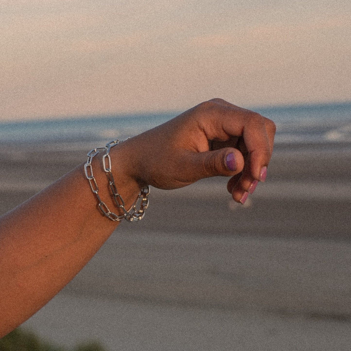 Double Link Chain Bracelet