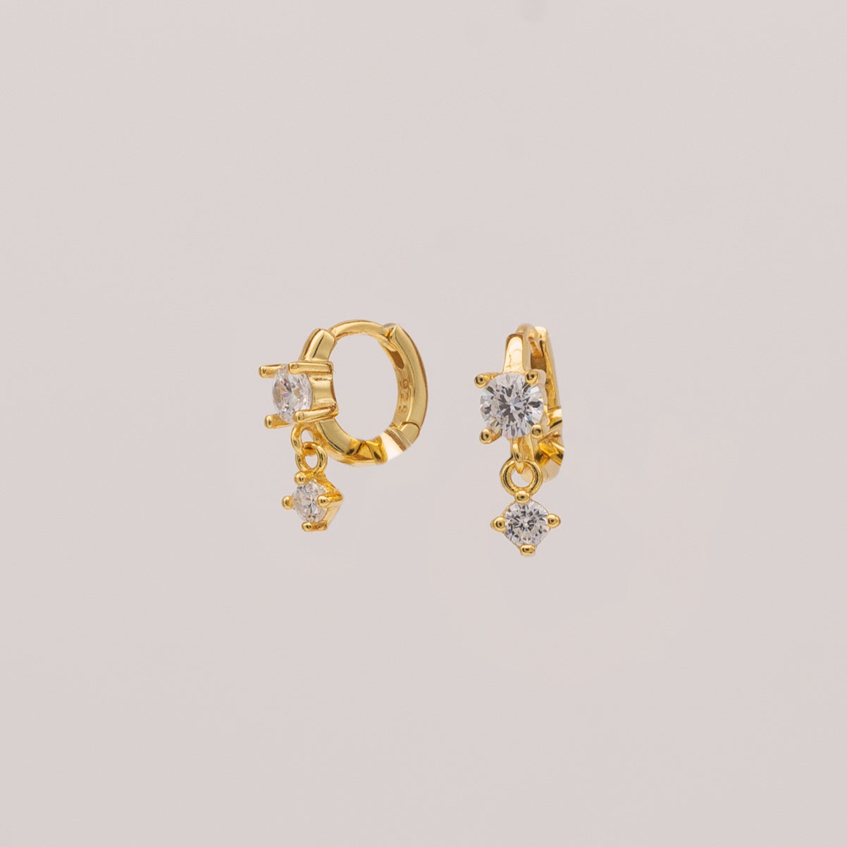 Crystal Drop Huggies