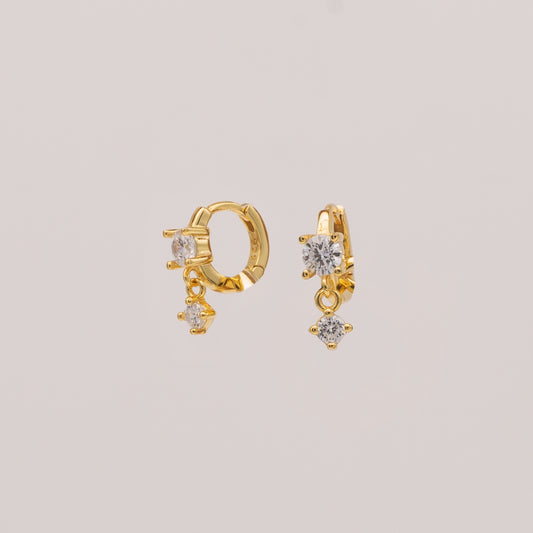 Crystal Drop Huggies