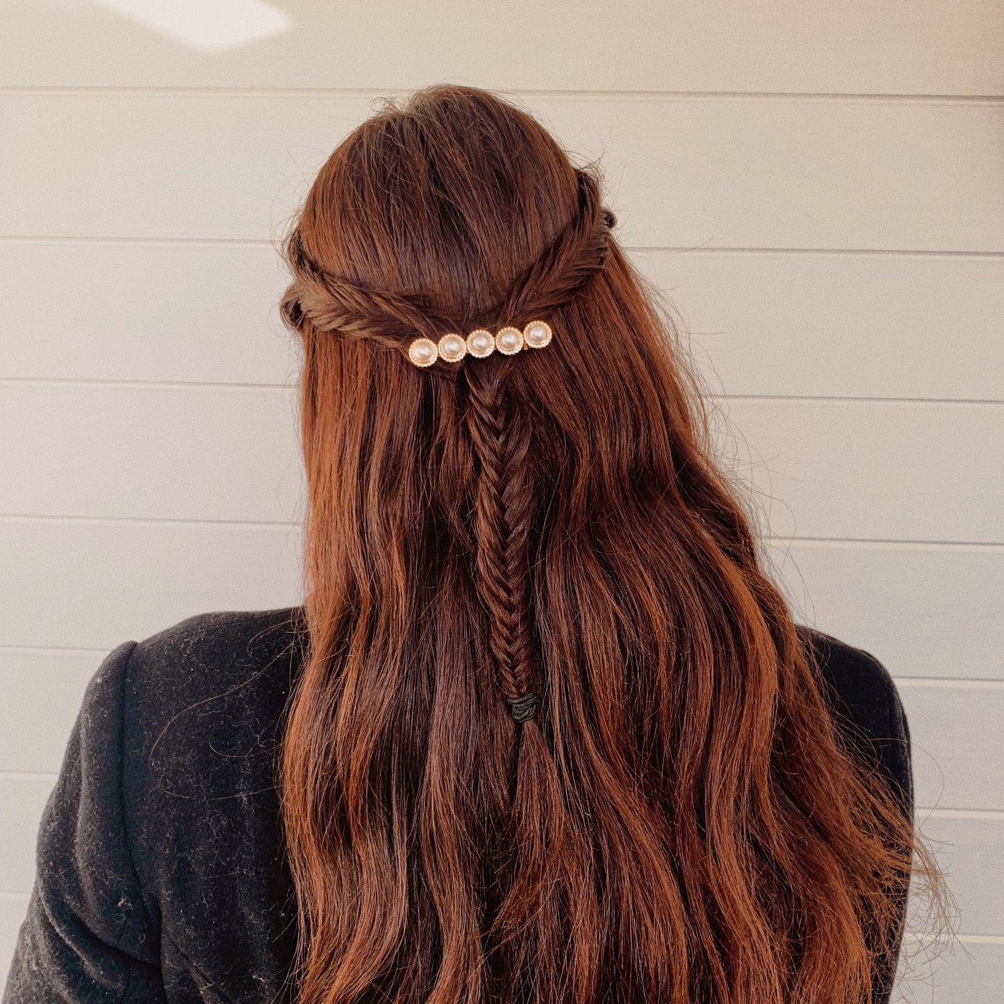 Pearl Hair Clips Set