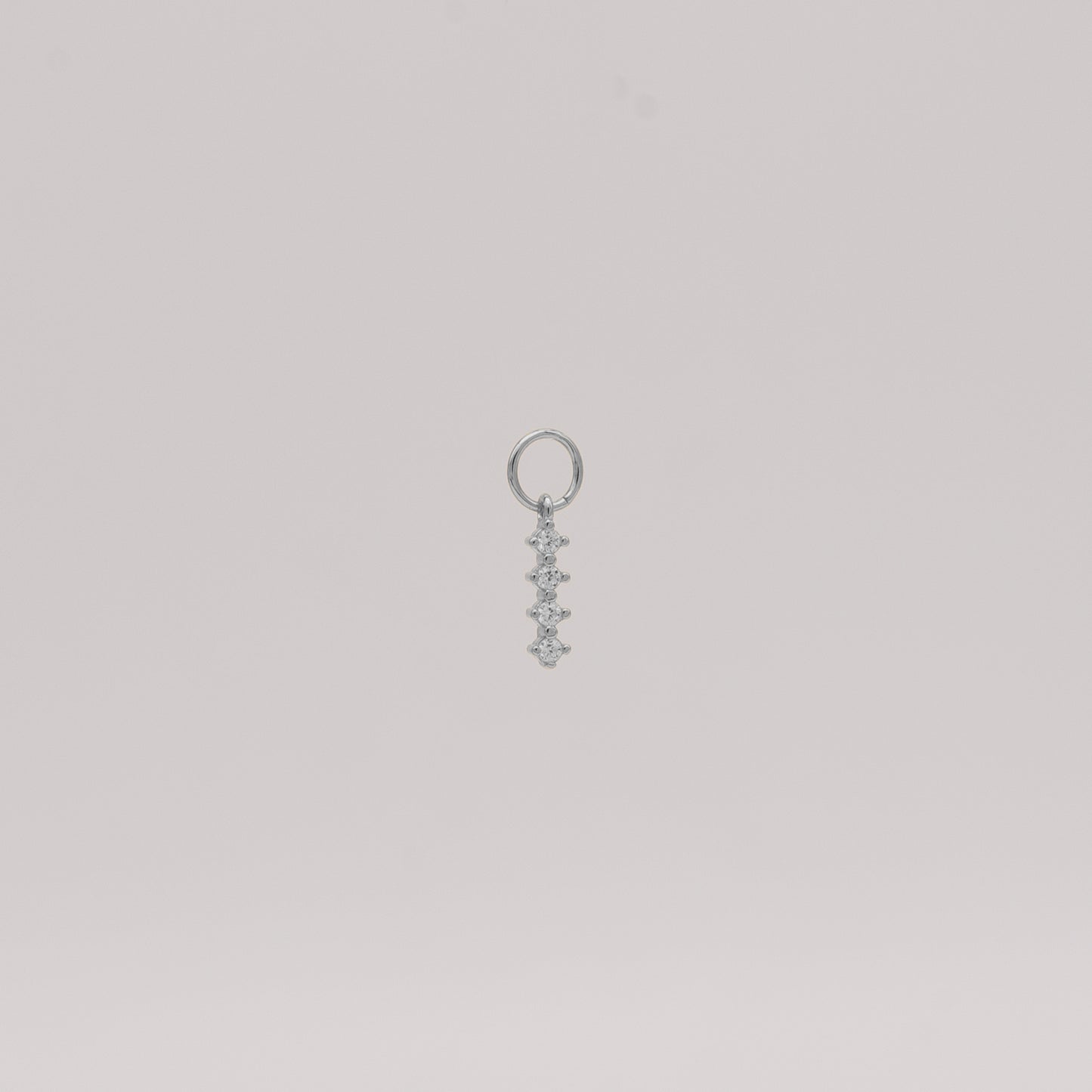 Crystal Bar Earring Charm