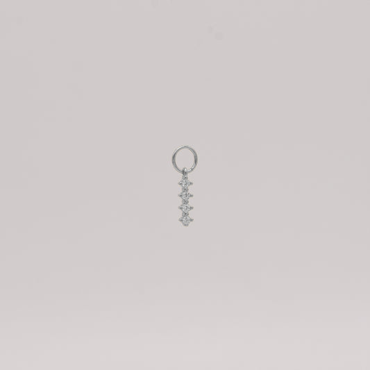 Crystal Bar Earring Charm