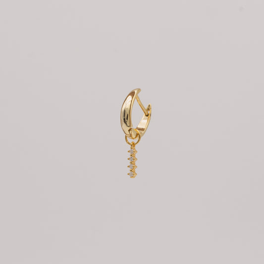 Crystal Bar Earring Charm
