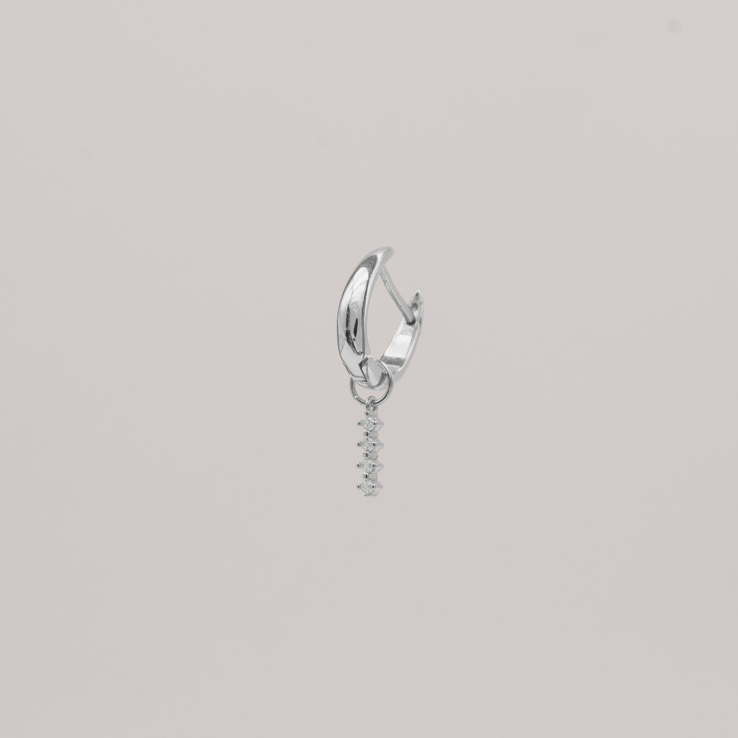 Crystal Bar Earring Charm