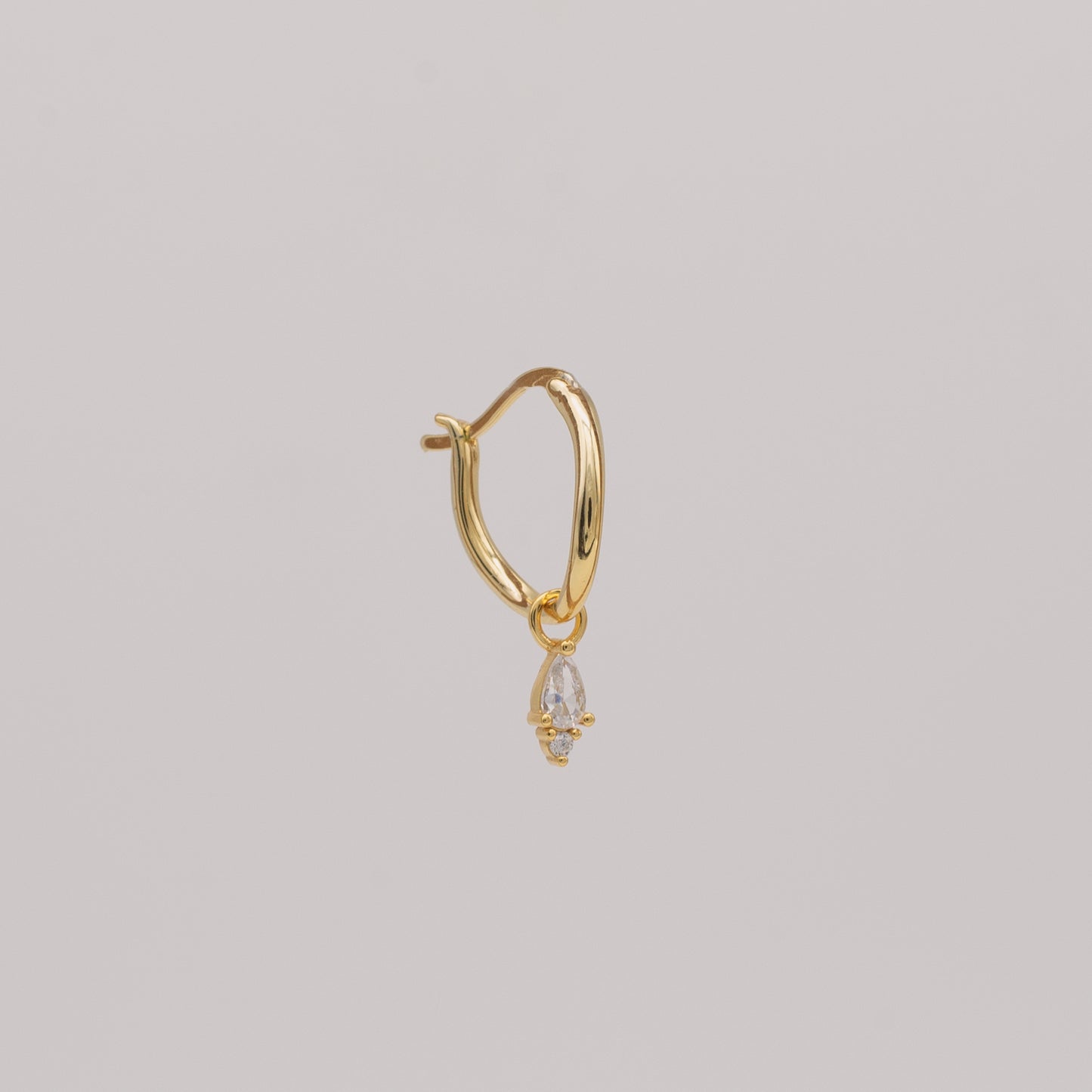 Gold Teardrop Charm