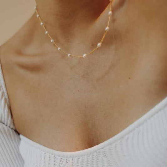 Multi Pearl Necklace