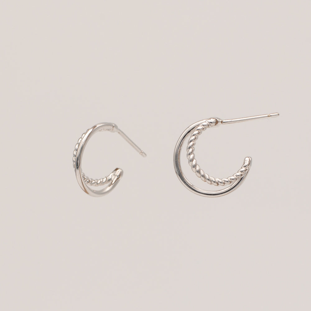 Rope Plain Double Hoop