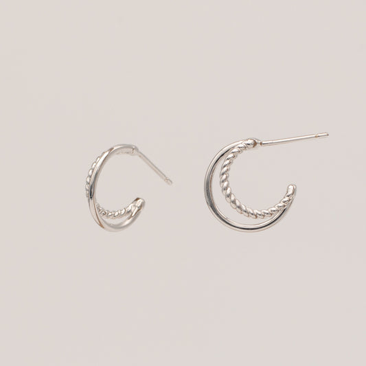 Rope Plain Double Hoop