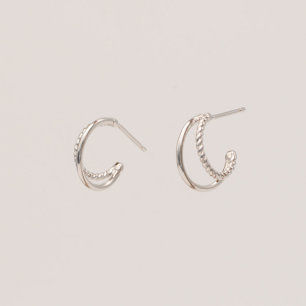 Rope Plain Double Hoop