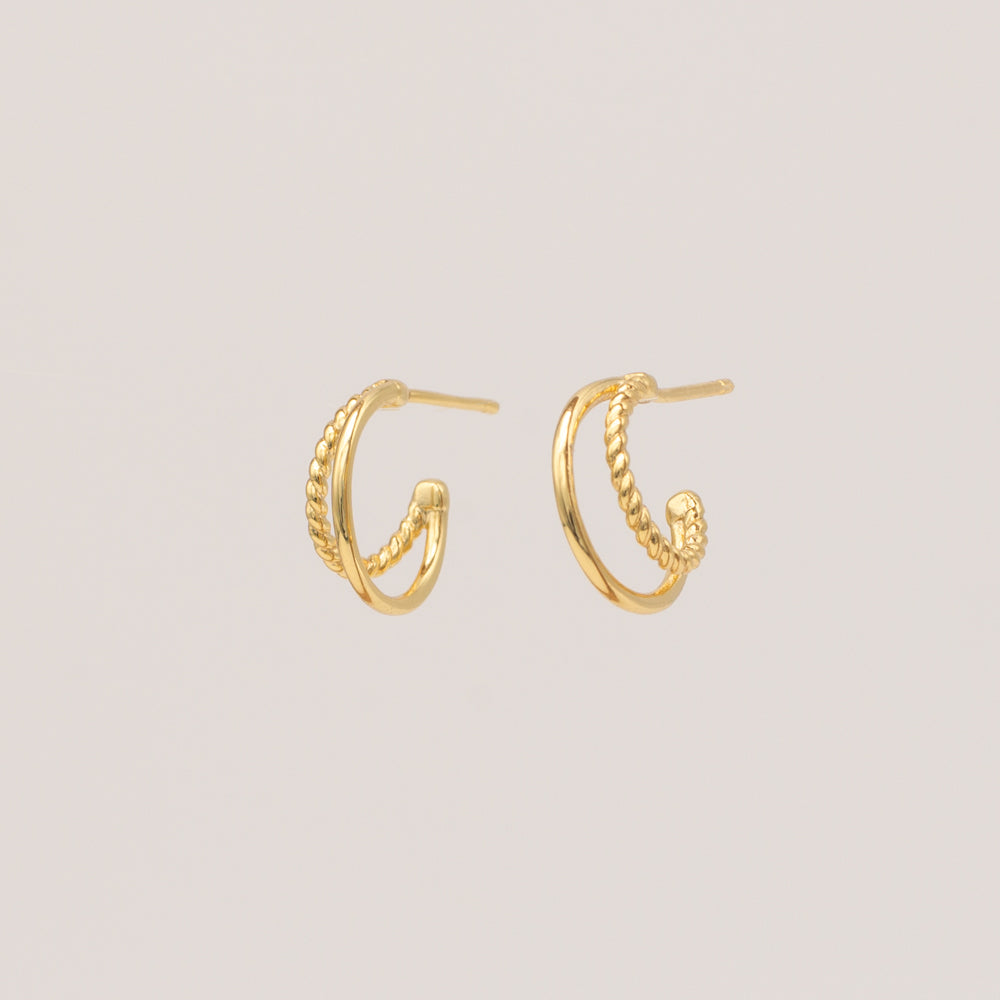 Rope Plain Double Hoop