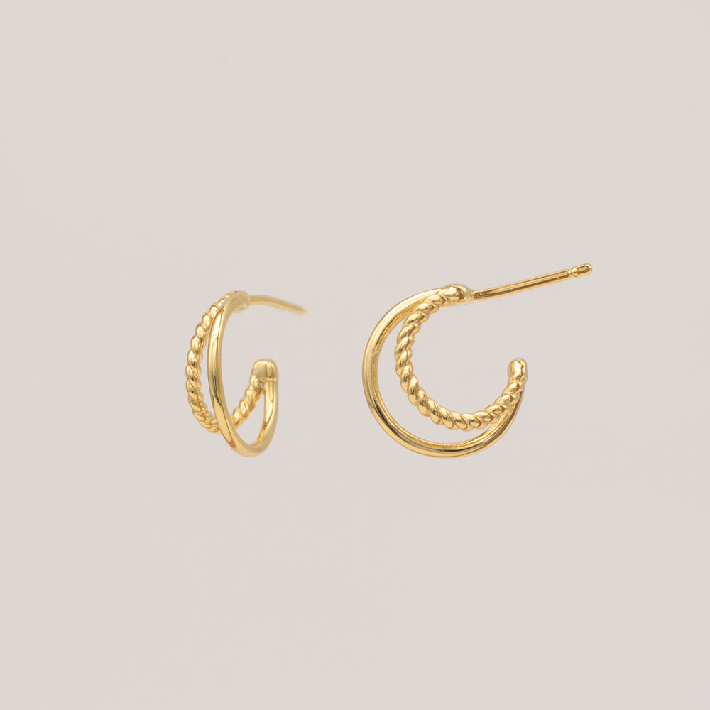 Rope Plain Double Hoop