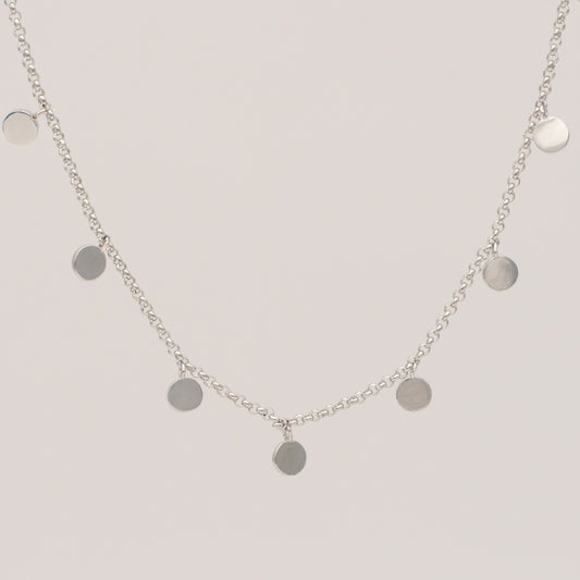 Multi Circle Drop Necklace