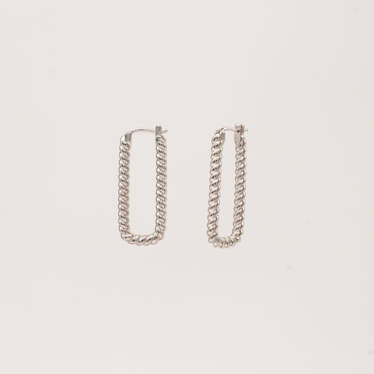 Twisted Rectangle Hoop