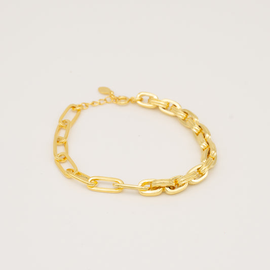 Double Link Chain Bracelet