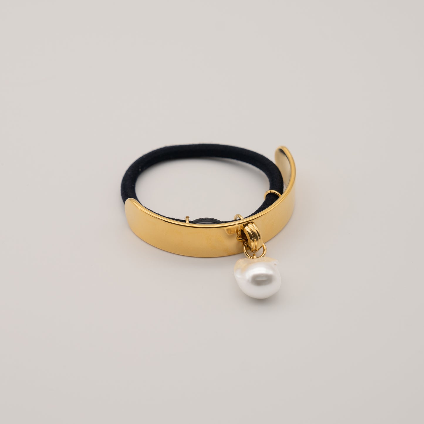 Pearl Drop Ponytail Cuff