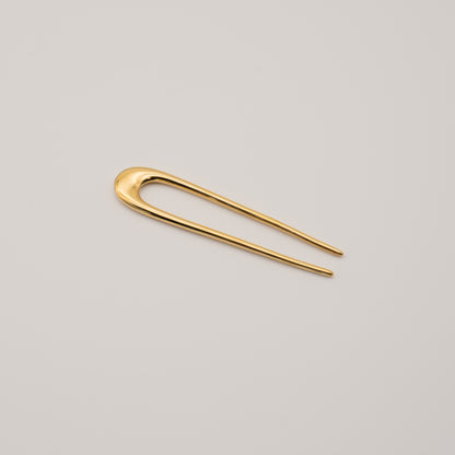 Gold French Hair Pin