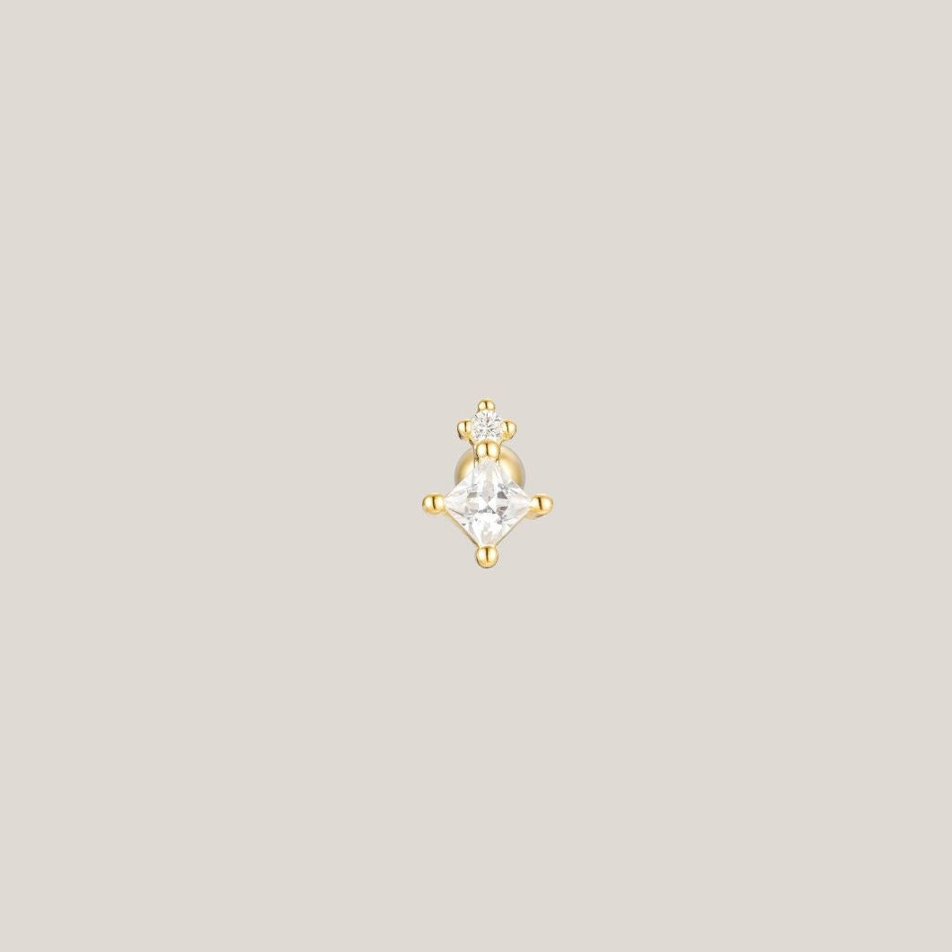 Jewel Barbell Earring