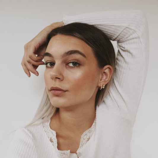 Indent Star Hoop