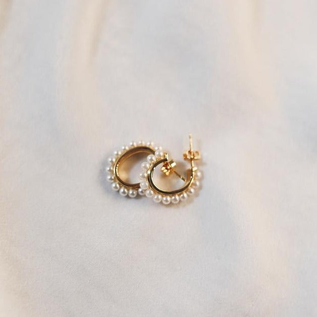 Open Pearl Hoop