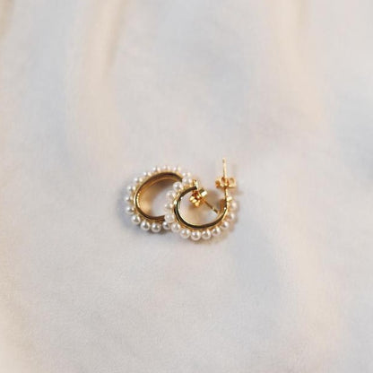 Open Pearl Hoop