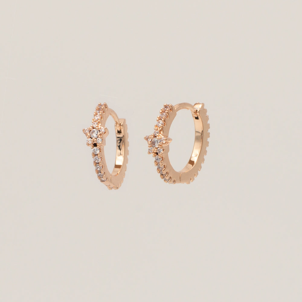 Indent Star Hoop