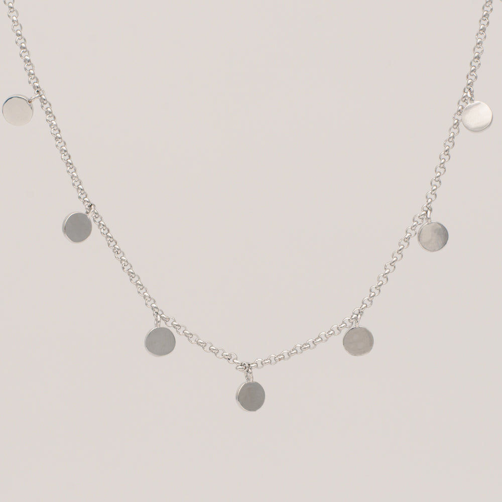 Multi Circle Drop Necklace