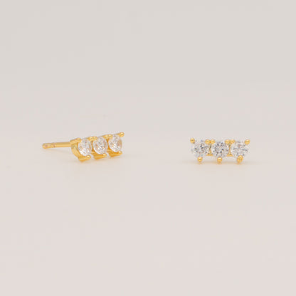 Triple Gem Stud