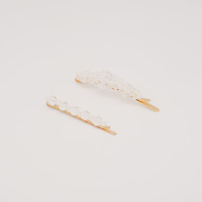 Crystal Hair Clips