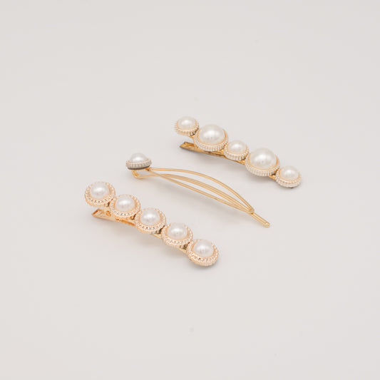 Pearl Clips Set