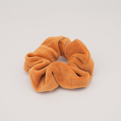 Burnt Orange Velvet Scrunchie
