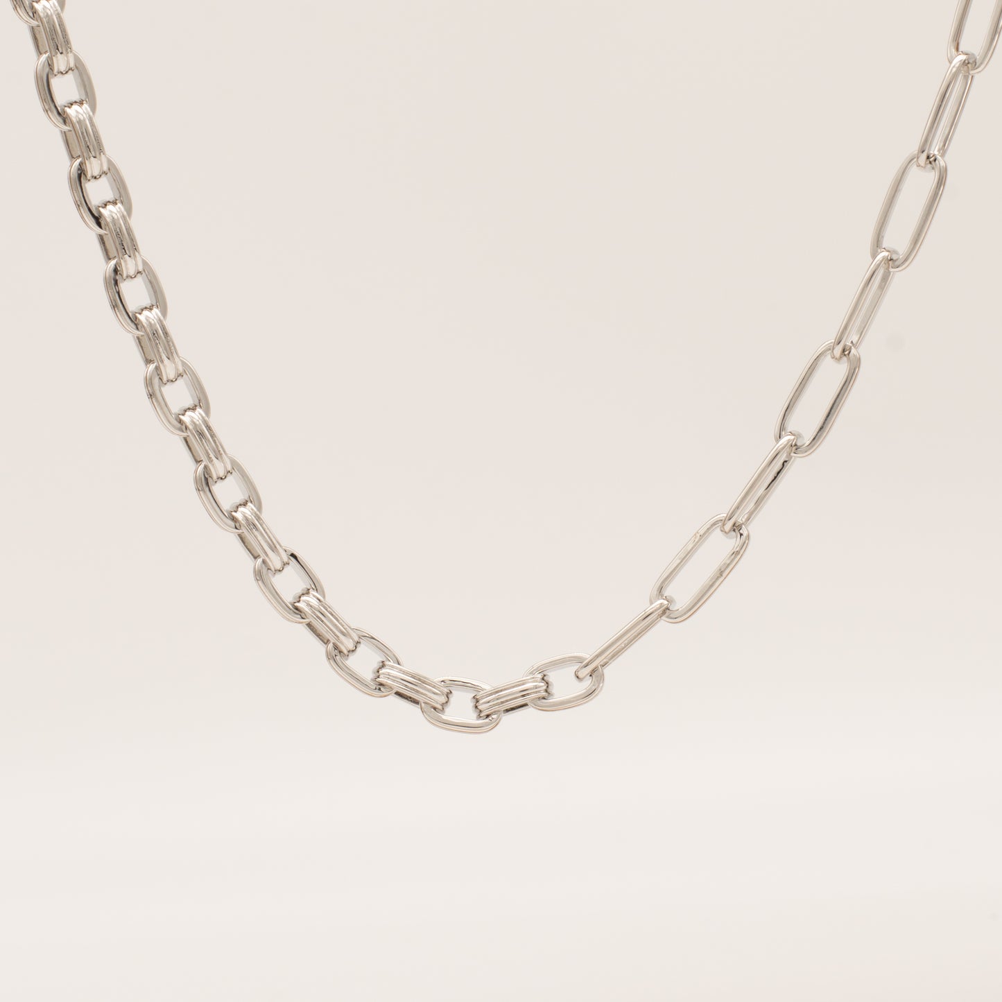 Double Link Chain Necklace