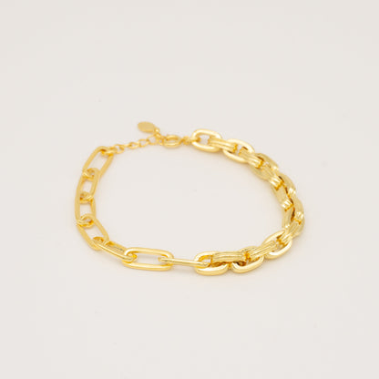 Double Link Chain Bracelet