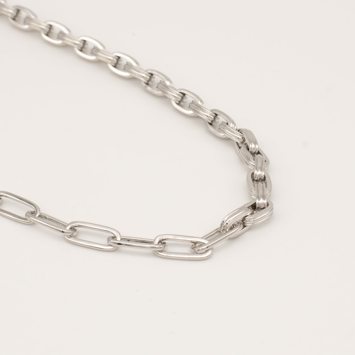 Double Link Chain Necklace